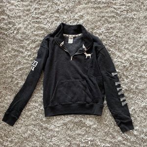 PINK Quarter zip sweatshirt